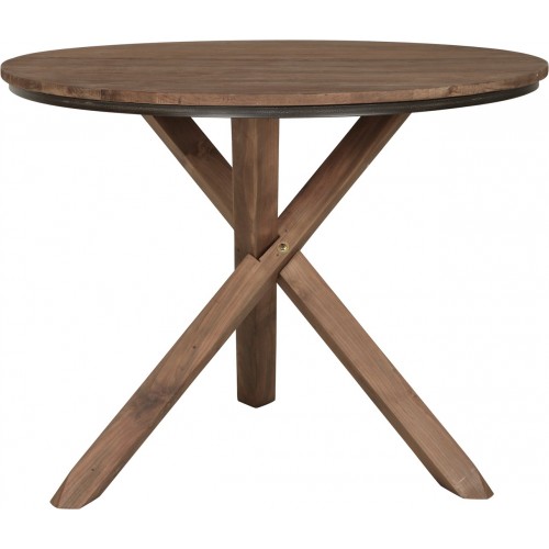 Runder Tisch Holz massiv, Esstisch rund, Tisch im ...
